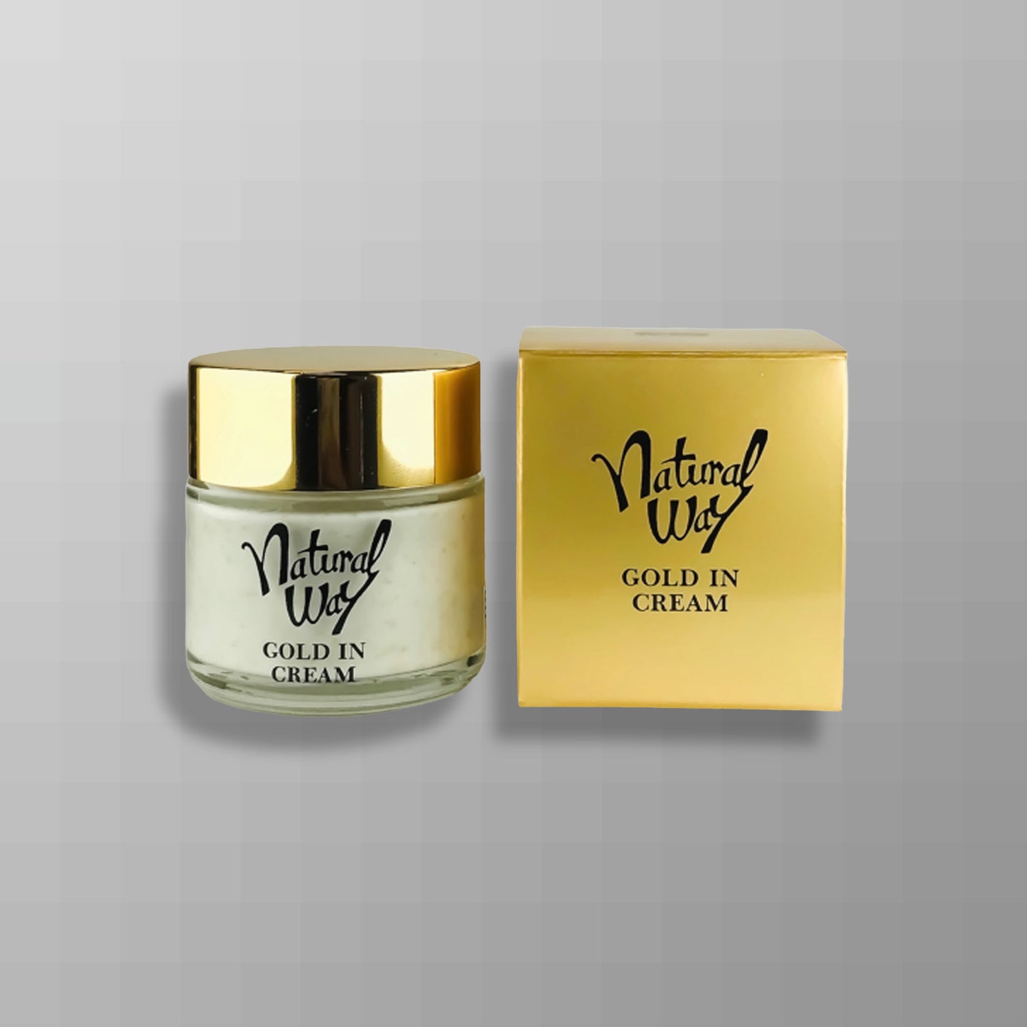 Natural Way GOLD IN CREAM 35g (Weakly acidic beauty cream with gold leaf)